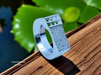 Silver Gents Fancy Rings - 22, 4.03, 4.03
