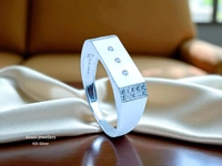 Silver Gents Fancy Rings - 25, 3.16, 3.16