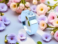 Silver Gents Fancy Rings - 25, 3.57, 3.57