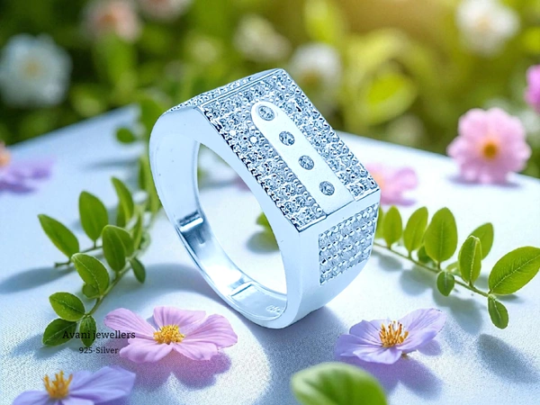 Silver Gents Fancy Rings - 20, 4.59, 4.59
