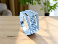 Silver Gents Fancy Rings - 25, 4.37, 4.37