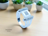 Silver Gents Fancy Rings - 22, 4.04, 4.04