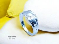 Silver Gents Plain Ring - 2.4, 20