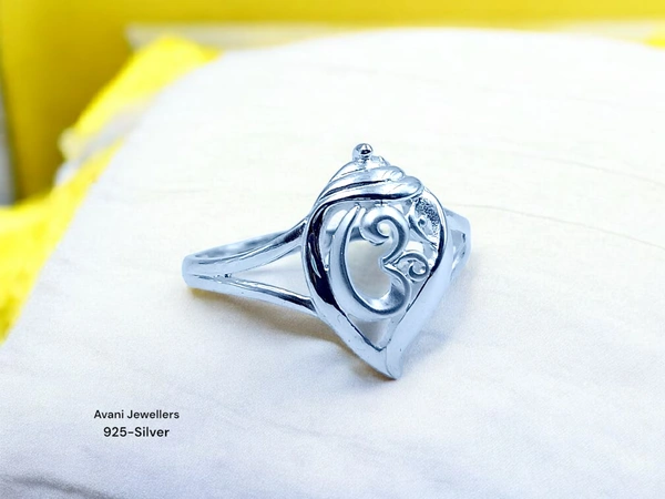 Silver Gents Plain Ring - 1.65, 17
