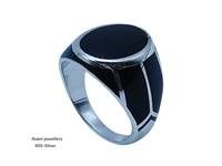 Silver Gents Plain Ring - 21, 7.87