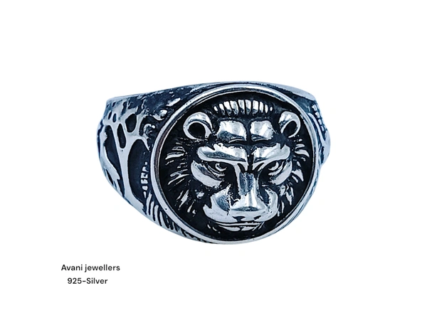 Silver Gents Plain Ring - 23, 9.79