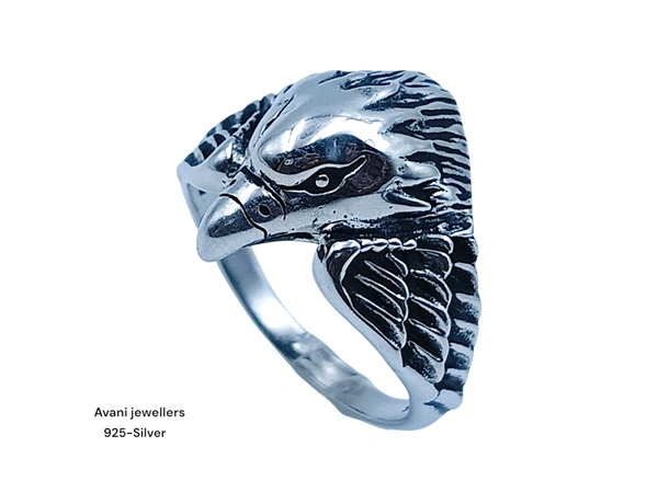 Silver Gents Plain Ring - 25, 8.32