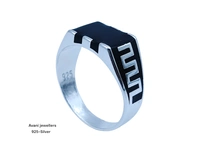 Silver Gents Plain Ring - 27, 5.76