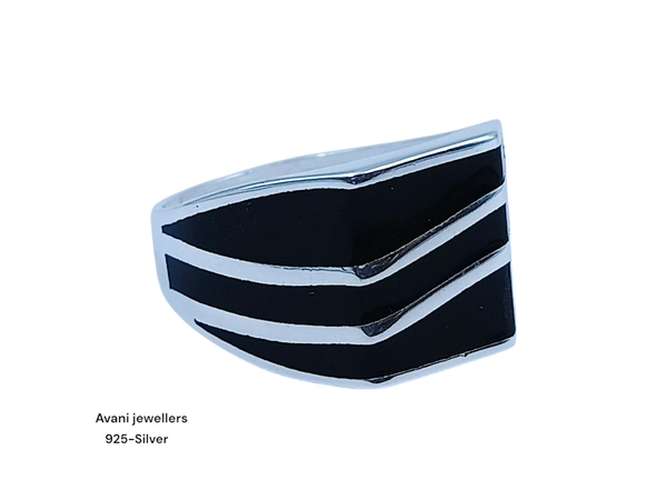 Silver Gents Plain Ring - 26, 5.99