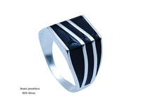 Silver Gents Plain Ring - 26, 5.99