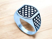 Silver Gents Plain Ring - 21, 5.49