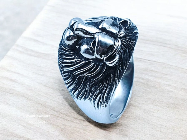 Silver Gents Plain Ring - 23, 11.97