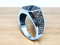 Silver Gents Plain Ring - 28, 8.46