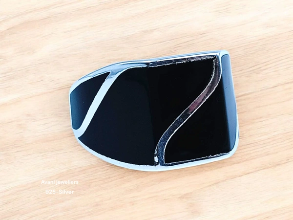 Silver Gents Plain Ring - 23, 5.87
