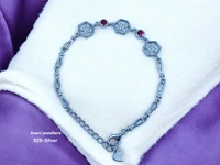 Silver Ladies Fancy Bracelet - 7.5 INCH, 6.95