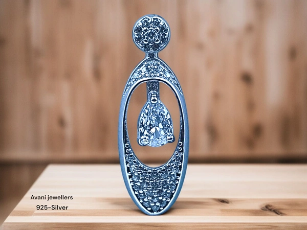 Silver Italian Fancy Pendant Set - 3.55