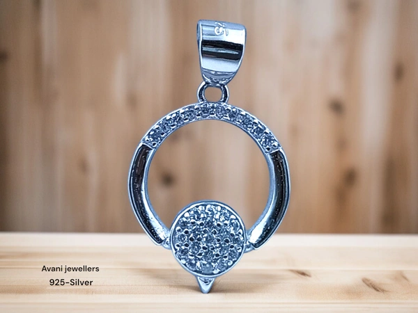 Silver Italian Fancy Pendant Set - 2.89
