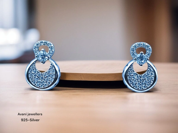Silver Italian Fancy Pendant Set - 3.14