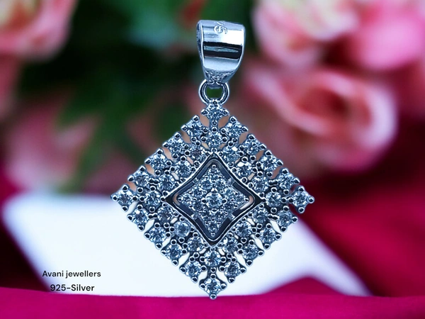 Silver Italian Fancy Pendant Set - 3.83