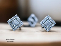 Silver Italian Fancy Pendant Set - 3.83