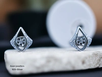Silver Italian Fancy Pendant Set - 2.86