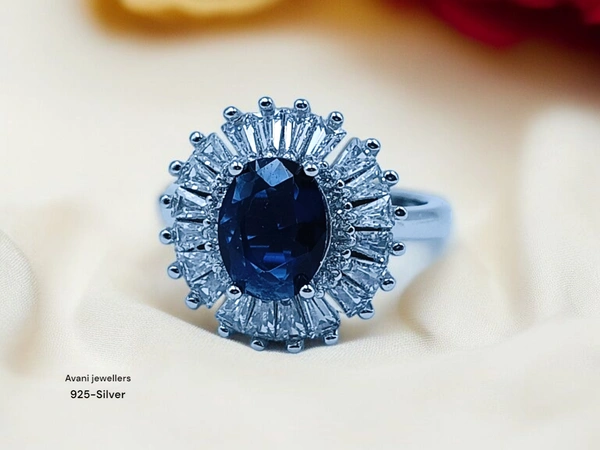 Silver Ladies Cocktail Ring - 14, 5.24