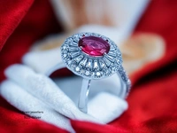 Silver Ladies Cocktail Ring - 4.12, 12