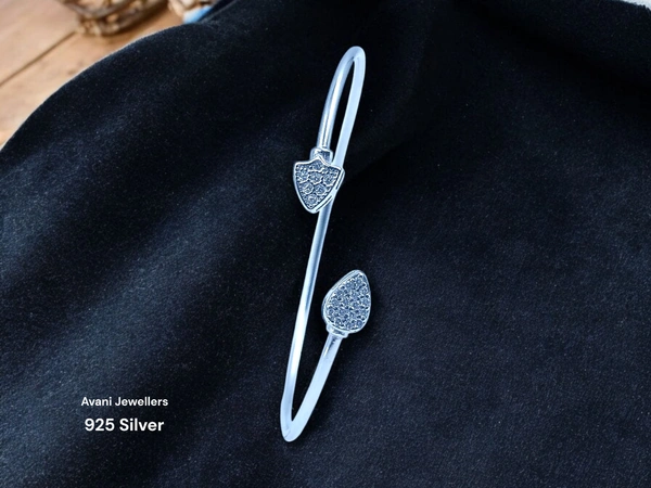 Silver Ladies Fancy Kade - 2.5, Adjustable