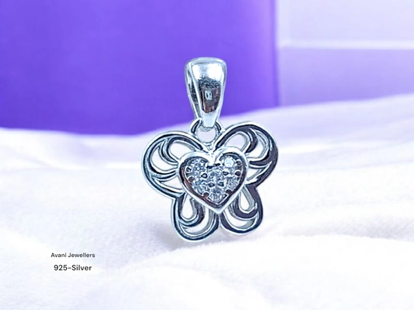 Silver Ladies Fancy Pendant - 1.23