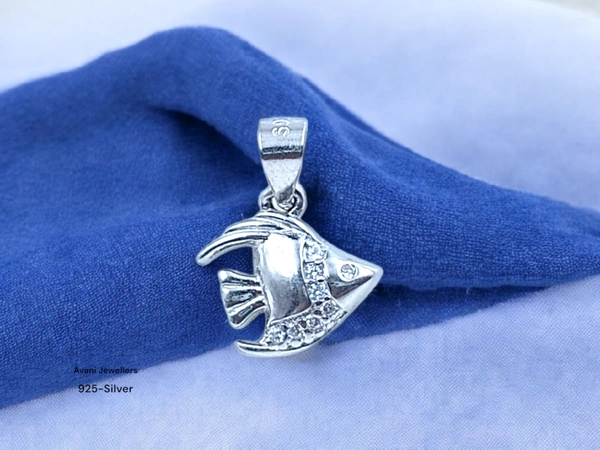 Silver Ladies Fancy Pendant - 1.21