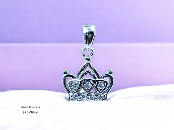 Silver Ladies Fancy Pendant - 1.16