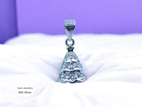 Silver Ladies Fancy Pendant - 1.19