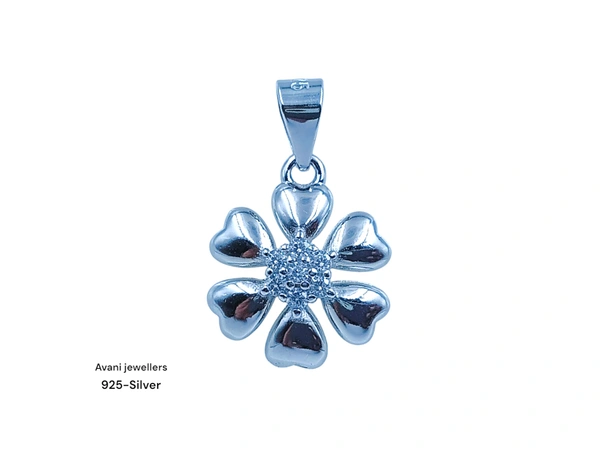 Silver Ladies Fancy Pendant - 1.24