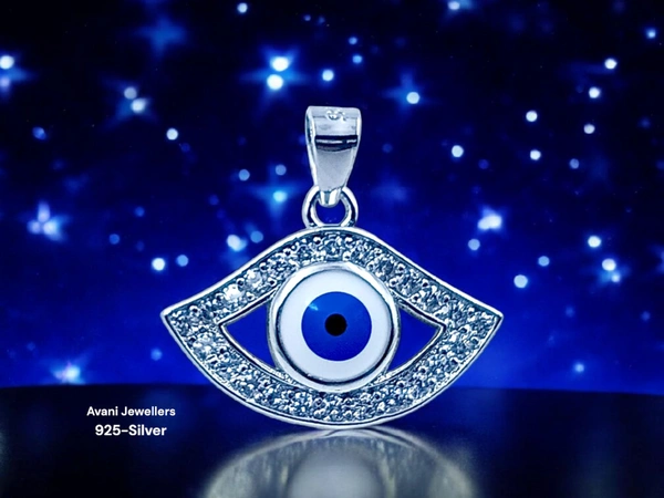 Silver Ladies Fancy Pendant - 2.1