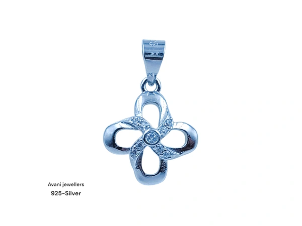 Silver Ladies Fancy Pendant - 1.24