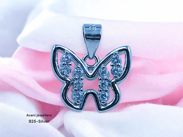 Silver Ladies Fancy Pendant - 1.27