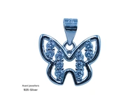 Silver Ladies Fancy Pendant - 1.27