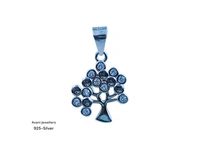 Silver Ladies Fancy Pendant - 1.41