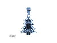 Silver Ladies Fancy Pendant - 1.37
