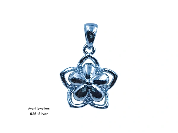 Silver Ladies Fancy Pendant - 1.28