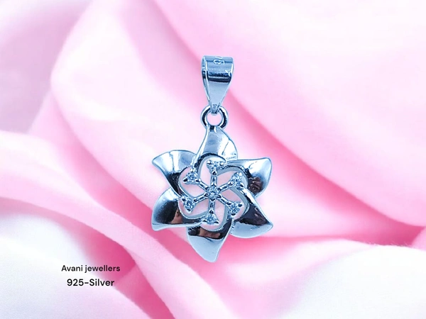 Silver Ladies Fancy Pendant - 1.26