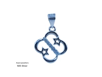 Silver Ladies Fancy Pendant - 1.28