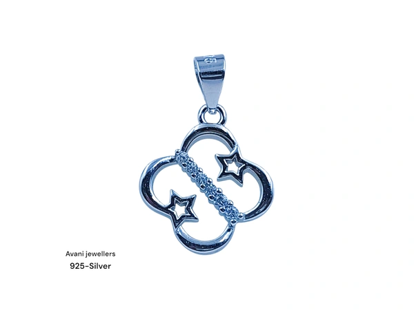 Silver Ladies Fancy Pendant - 1.28