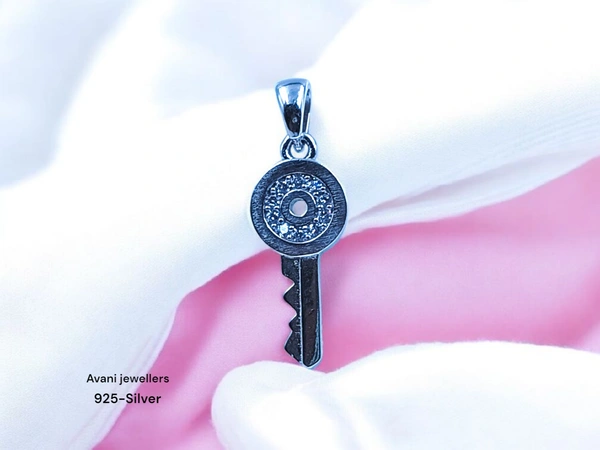 Silver Ladies Fancy Pendant - 1.31