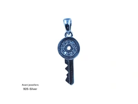 Silver Ladies Fancy Pendant - 1.31