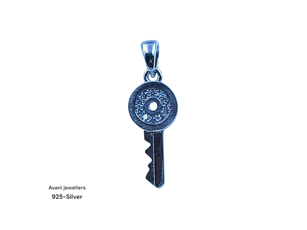 Silver Ladies Fancy Pendant - 1.31