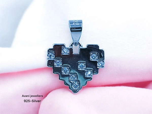 Silver Ladies Fancy Pendant - 1.21