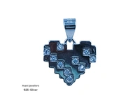 Silver Ladies Fancy Pendant - 1.21
