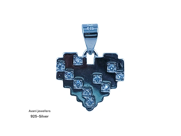 Silver Ladies Fancy Pendant - 1.21