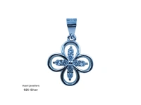 Silver Ladies Fancy Pendant - 1.39